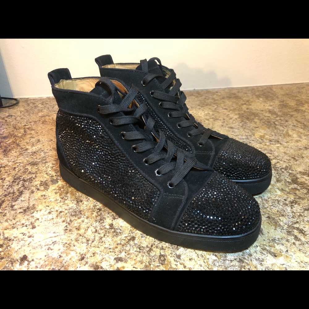 Christian Louboutin Louis Strass Swarovski Crystal